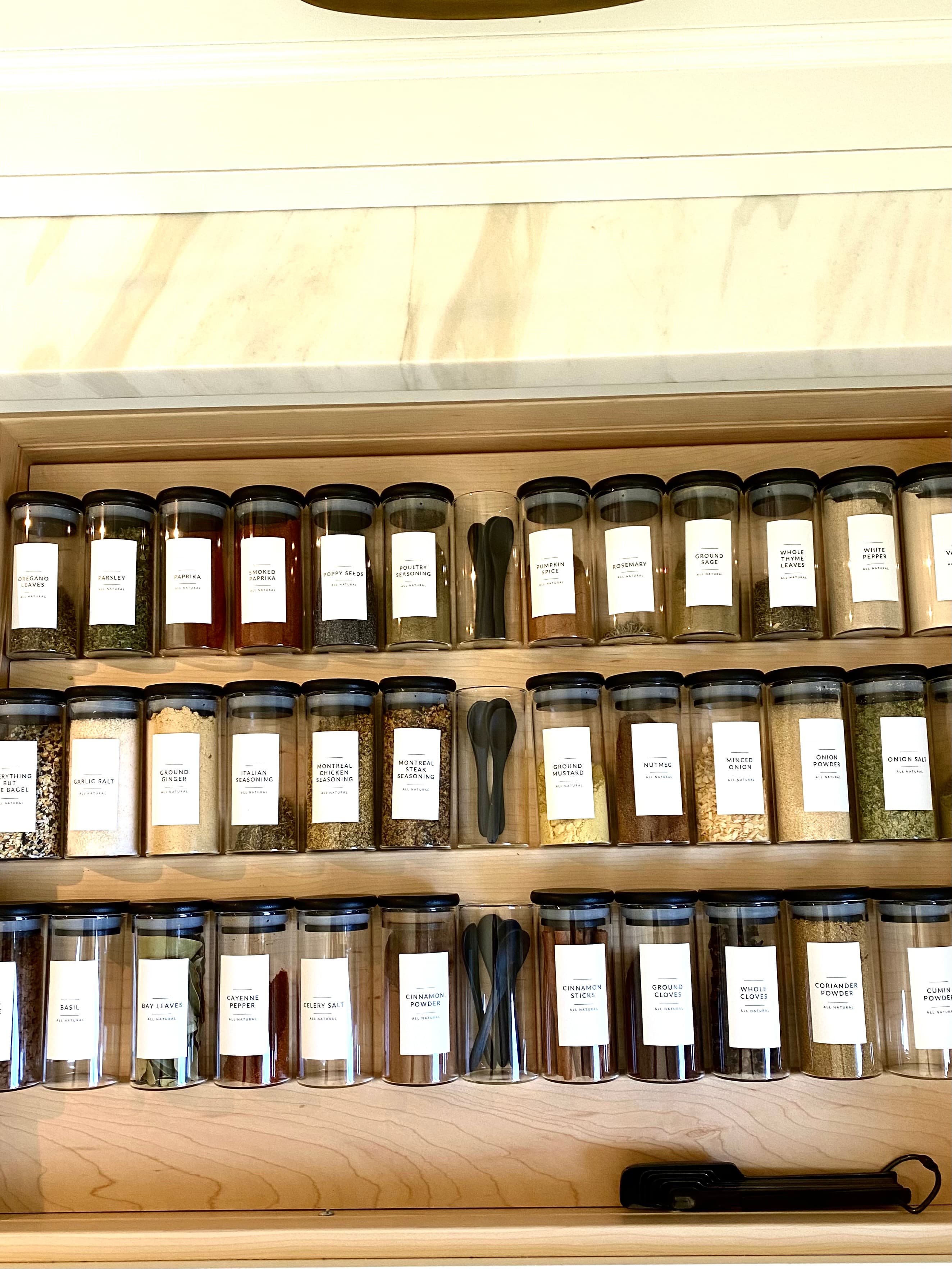 Kitchens organized by The Moore Method